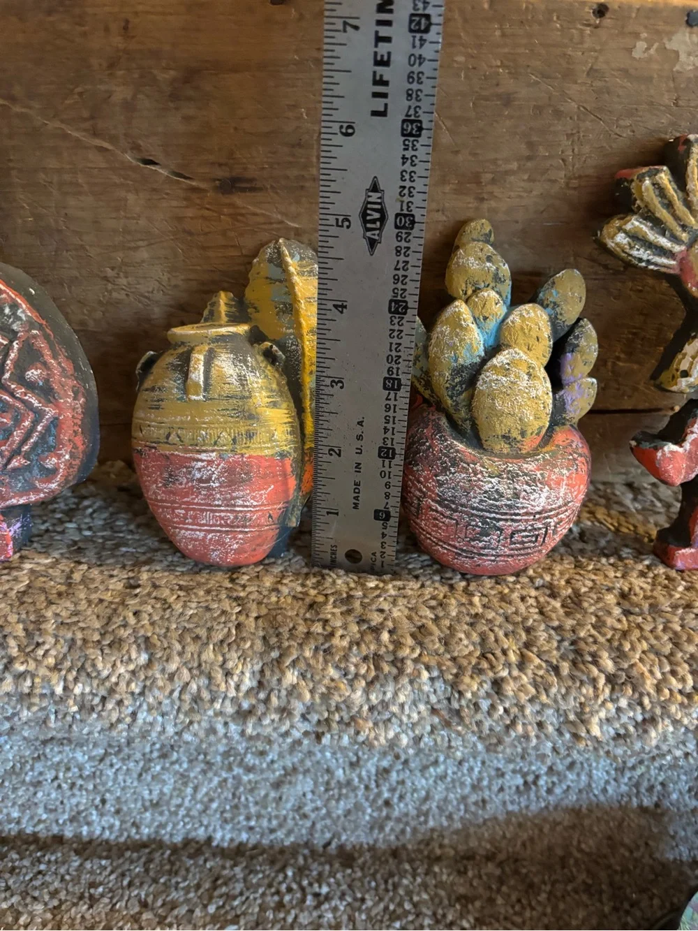 Rustic Red & Yellow Southwestern Wall Decor Set - Unbranded